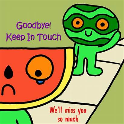 Touch Keep Goodbye Stay Cards Card Greetings