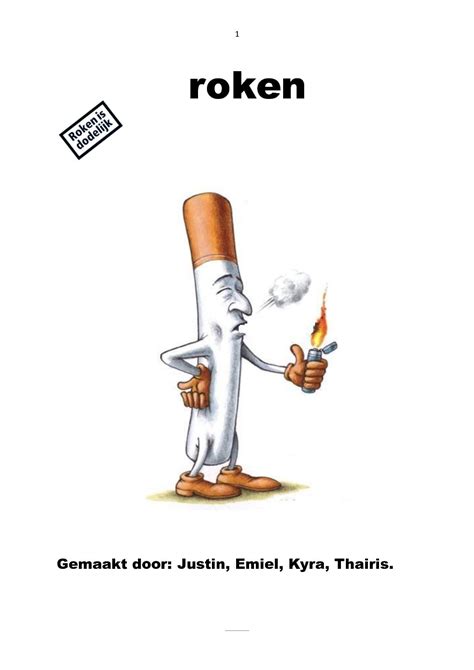 Calaméo Een Boekje Over Roken