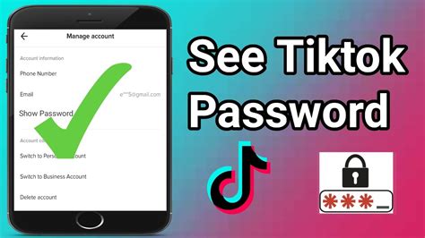 How To See My Password Once Im Logged Into Tiktok 2023 How To Find