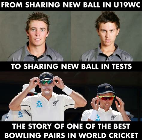 Announcing their squads for t20i and test series versus west indies, new zealand cricket said that kane williamson and trent boult have been rested from the t20i series. Tim Southee and Trent Boult 🤝 in 2020 | Latest cricket ...