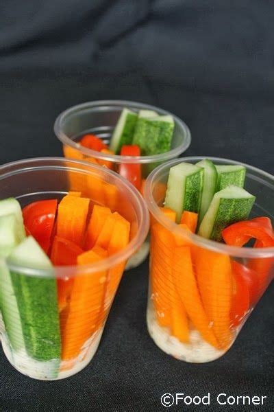 Veggie Cups With Mustard Dip Veggie Cups Fruits And Veggies