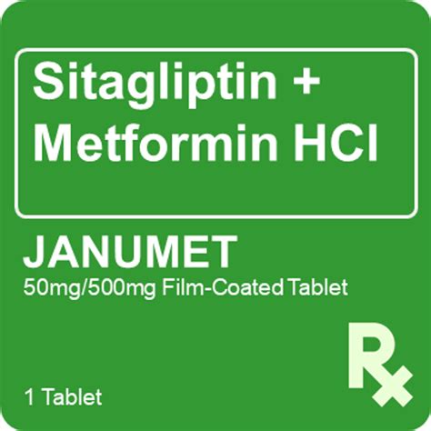 Janumet 50mg500mg 1 Tablet St Joseph Drug Online Store