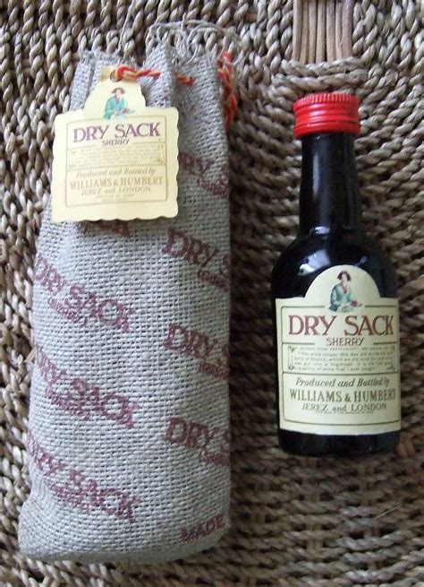 BRITAIN ---DRY SACK SHERRY WITH BAG---LIQUOR MINATURE 1990… | Flickr