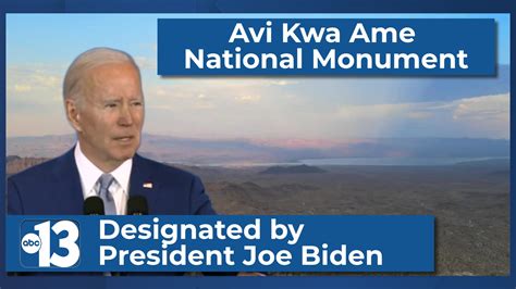 President Biden Designates New National Monument In Southern Nevada