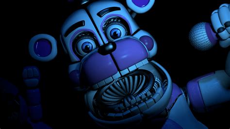 Funtime Freddy Jumpscare Frame Render Rfivenightsatfreddys