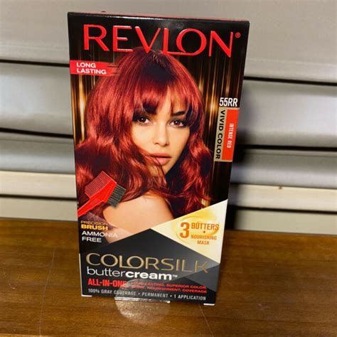 9 Boxes Of Revlon Colorsilk Buttercream Hair Dye Intense Red 55rr Ebay