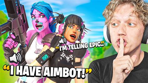 I Pretended To Be Faze Jarvis In Fortnite Banned Youtube