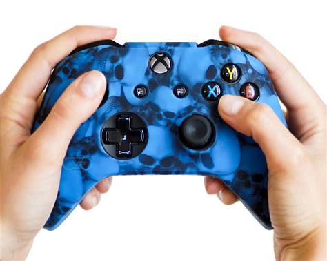 Blue Skulls Proflex Xbox One Silicone Controller Skin Cover Case