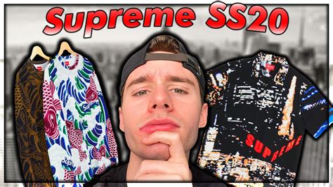 10 Best Items From The Supreme Ss20 Lookbook Youtube