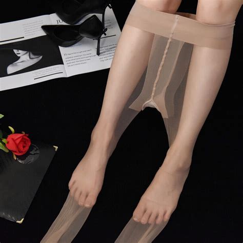 Women T Crotch Pantyhose 1d Ultra Thin Elastic Stockings See Through