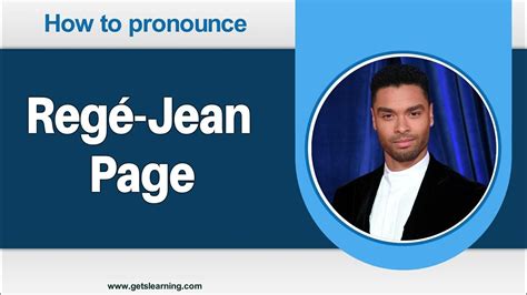 How To Pronounce Rege Jean Page In English Correctly Bridgerton