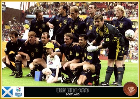 Fan Pictures 1996 Uefa European Football Championship Scotland Team