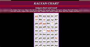 Satta Matka Kalyan Chart Columbusascse
