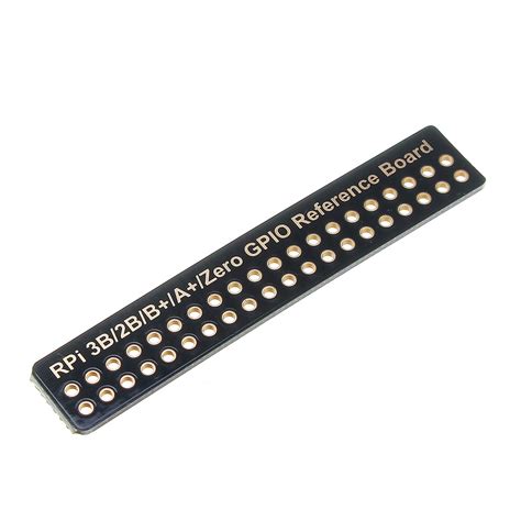 Gpio Pin Reference Board For Raspberry Pi 2 Model B And Raspberry Pi B