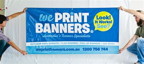 Outdoor Vinyl Banner We Print Banners Australias Cheapest Banners