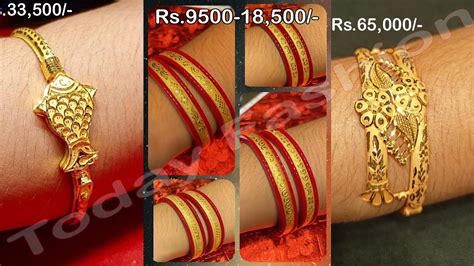 latest gold bangles designs with price gold kada bangles gold pola bangles designs
