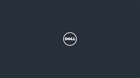 Hd Wallpaper Brands Dell Logo Minimalism Wallpaper Flare