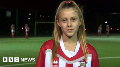 Gender Stereotypes Teen Called Lesbian For Playing Football BBC News