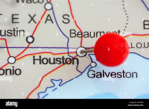 Mapa De La Ciudad De Houston Fotografías E Imágenes De Alta Resolución