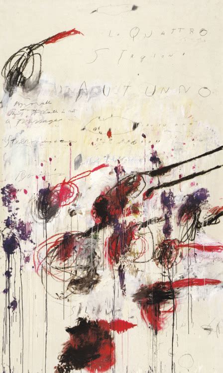 Wearable Art The Artist Cy Twombly Died On Tuesday At The Age
