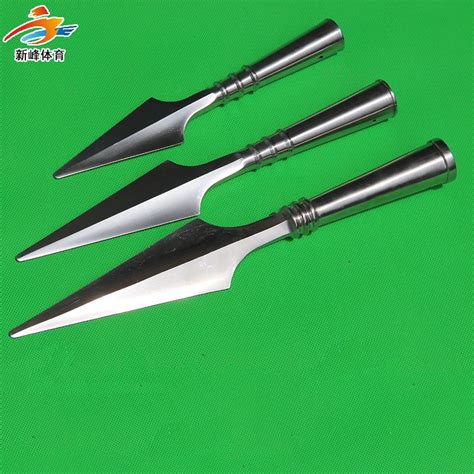 Stainless Steel Spear Head Wushu Performance Kungfu Hong Yingqiang