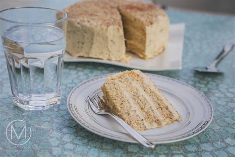 Hazelnut Cake With Vanilla Cream Frosting Recipe Mersad Donko Photography