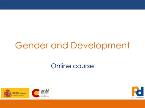 gender and development introduction powerpoint presentation ppt