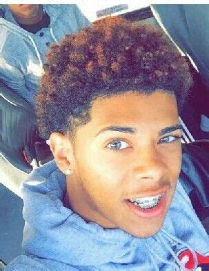 13 year old is the first step of the teen phase and is a time to have a fresh and cool hairstyle. This boy fine af | Dark skin boys, Light skin boys, Boys ...