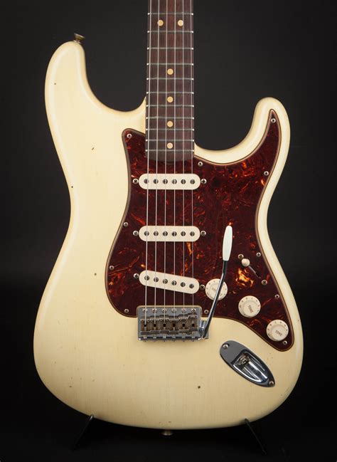 Fender Custom Shop63 Stratocaster Journeyman Vintage White R100605