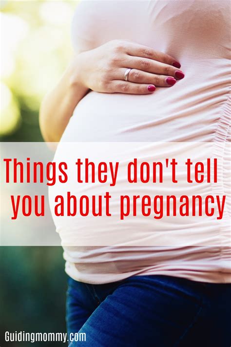 things they don t tell you about pregnancy guiding mommy