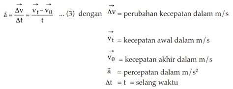 Contoh Soal Kelajuan Kecepatan Percepatan Contoh Soal Terbaru