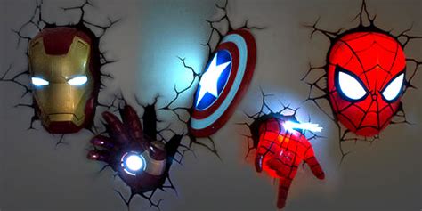 3d Marvel Wall Lights 10 Ways To Make Your Home Look Great And Jazzy