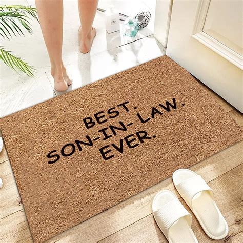 Best Son In Law Ever 60x90cm Door Mat Funny Doormat Housewarming T Wedding