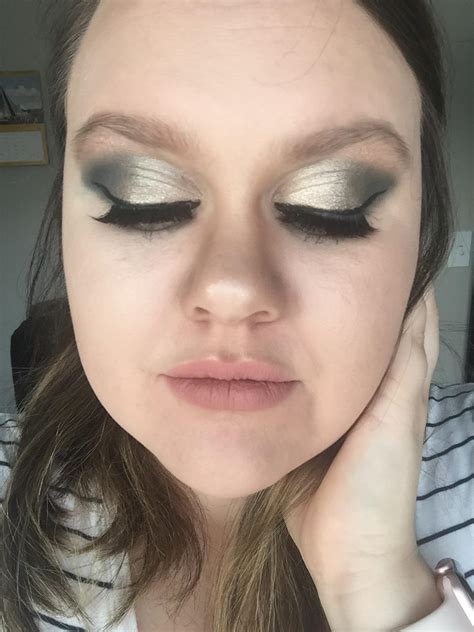 terrified of this cause it s my first makeup look post here date night glam with the dc latte
