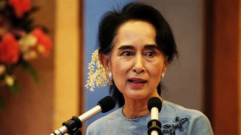 Burmese pro democracy leader and nobel peace prize winner. Military crushes Aung San Suu Kyi's hope of becoming ...