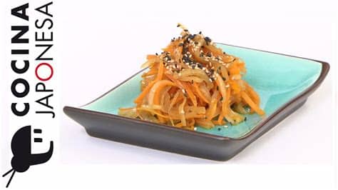 Receta de cocina mas con sandy. Como preparar Kinpira / Recetas de cocina japonesa en ...