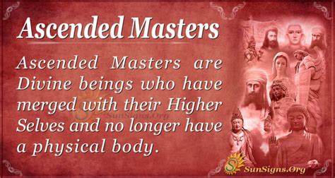 Ascended Masters Who Are They And What Do They Do Sunsignsorg