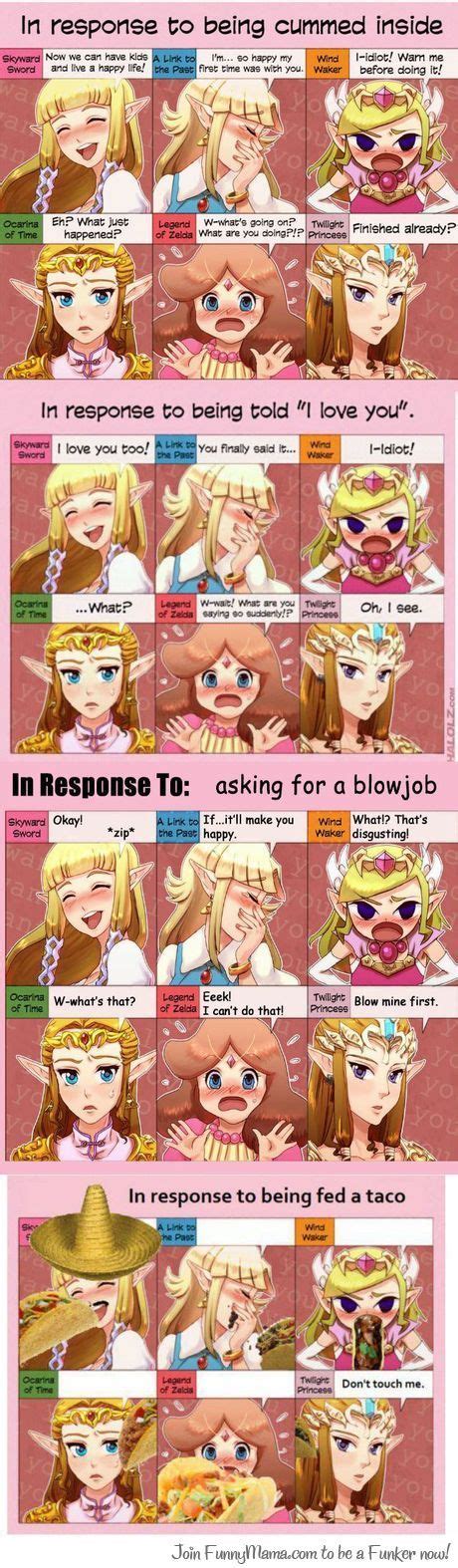 Zelda In Response To Funny