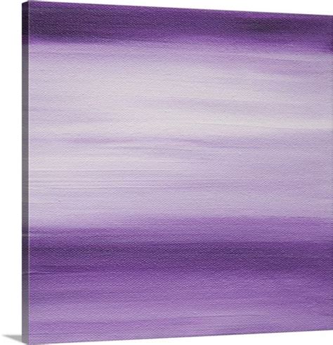 Simple Abstract Artwork With Different Shades Of Purple Ten Sunsets