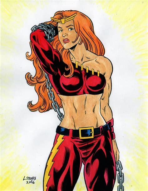 Thundra In Nicholas Guyettes Marvel Heroes And Villains Comic Art