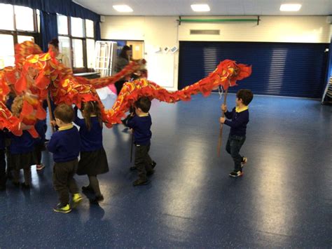 Chinese Dragon Workshop Carleton Green Community Primary School