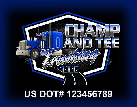 Custom Branding Package Logo Branding Logo Trucking Business