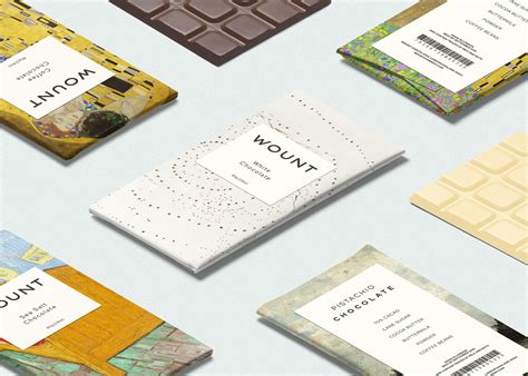 Wount Chocolate Packaging Design And Mockup Concept On Behance