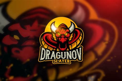 Slayers Gaming Mascot And Esport Logo By Aqrstudio On Envato Elements