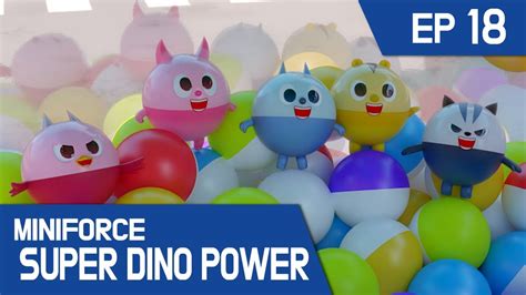 Kidspang Miniforce Super Dino Power Ep18 Jackys Super Dino T Rex