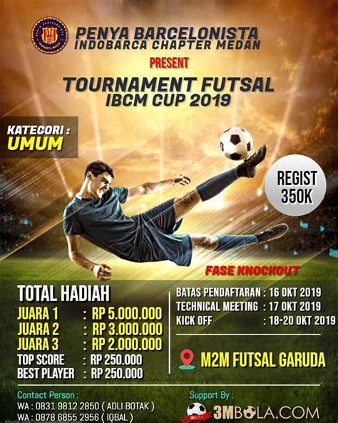 Brosur Turnamen Futsal Lakaran