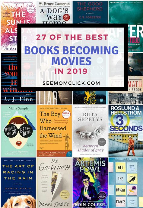 27 Of The Best Books Becoming Movies In 2019 Books Movies Good Books