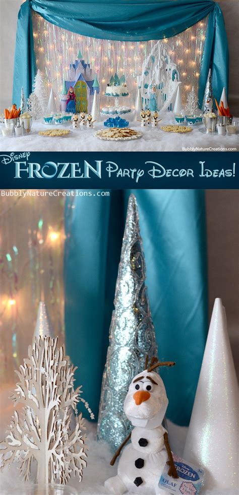 Disney Frozen Party Decor Ideas Disney Frozen Birthday Party Frozen