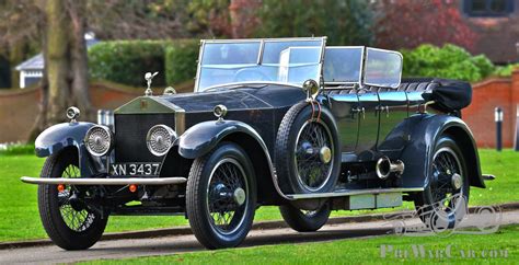 Car Rolls Royce Silver Ghost Open Tourer By Grosvenor 1922 For Sale