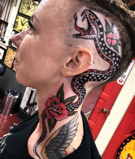 Update More Than 73 Trad Neck Tattoo Latest In Cdgdbentre